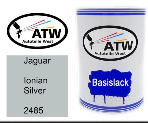 Jaguar, Ionian Silver, 2485: 500ml Lackdose, von ATW Autoteile West.